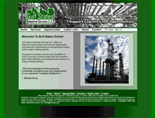 Tablet Screenshot of gulfstatesindustrial.com